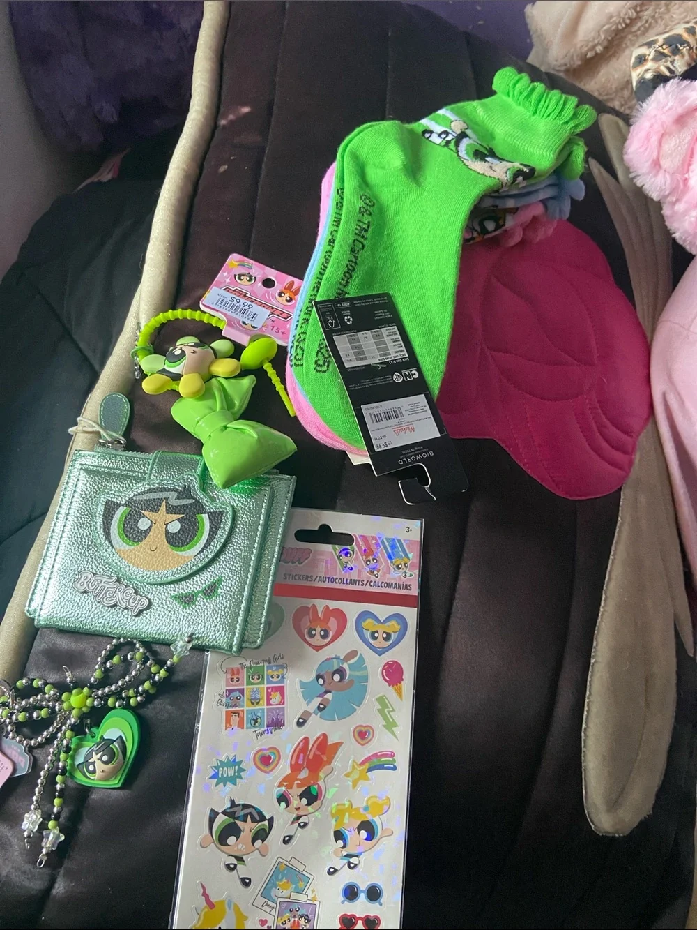 Buttercup Green Wallet and Charm Kids Accessory Set